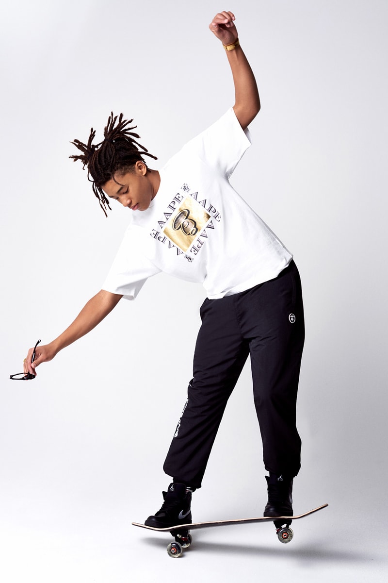 AAPE by A Bathing Ape Summer 2019 Collection lookbooks bape ape head camping black dunk