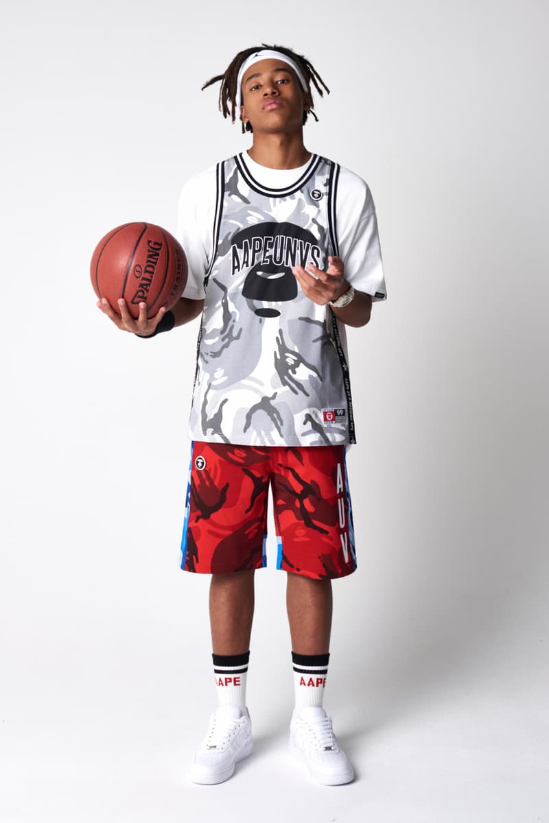 AAPE by A Bathing Ape Summer 2019 Collection lookbooks bape ape head camping black dunk