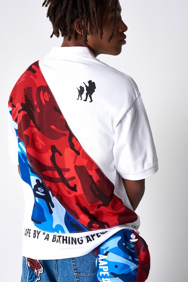 AAPE by A Bathing Ape Summer 2019 Collection lookbooks bape ape head camping black dunk