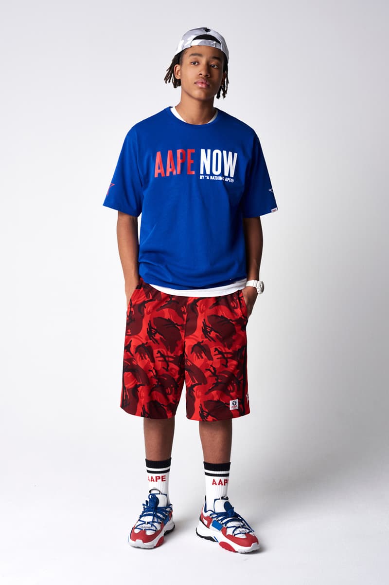 AAPE by A Bathing Ape Summer 2019 Collection lookbooks bape ape head camping black dunk