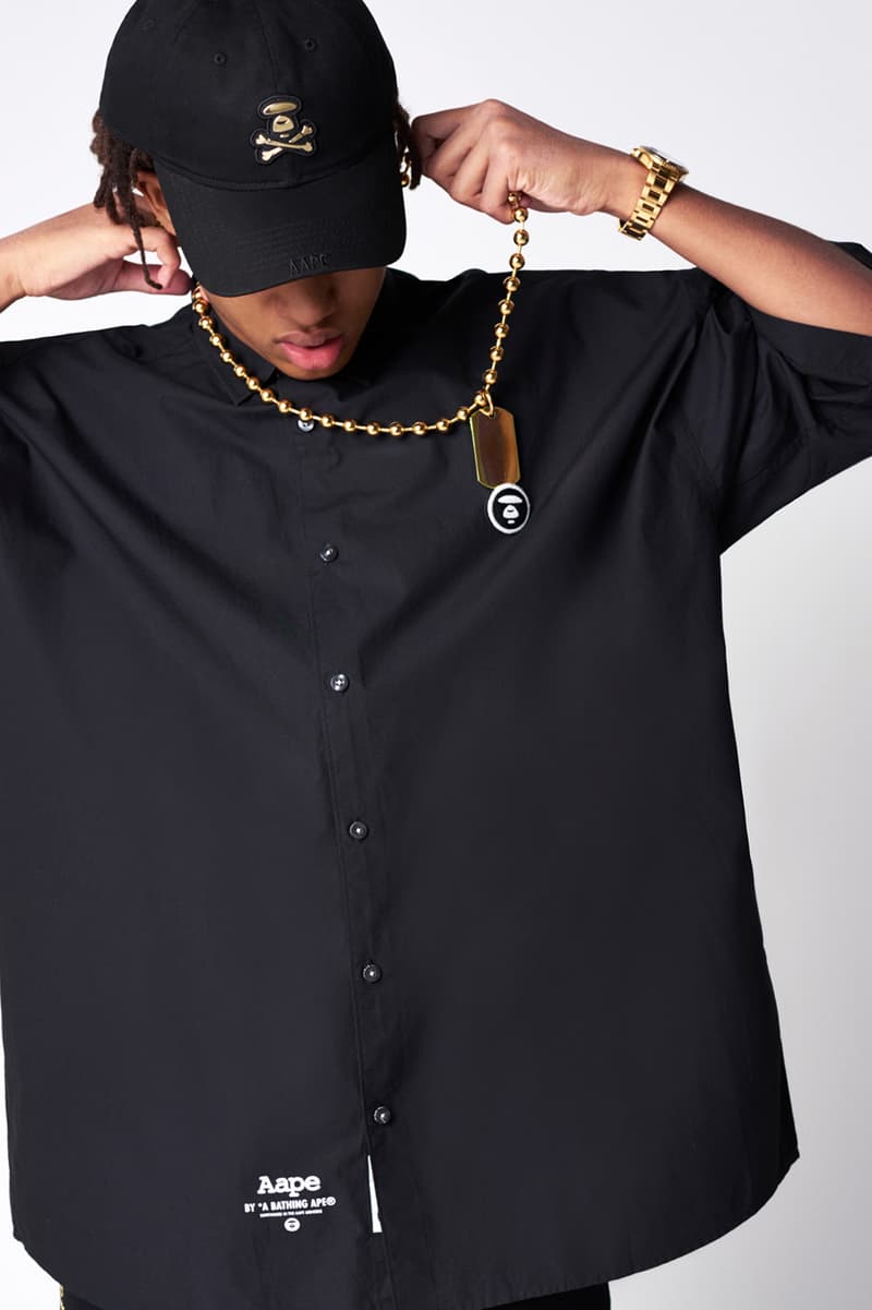 AAPE by A Bathing Ape Summer 2019 Collection lookbooks bape ape head camping black dunk