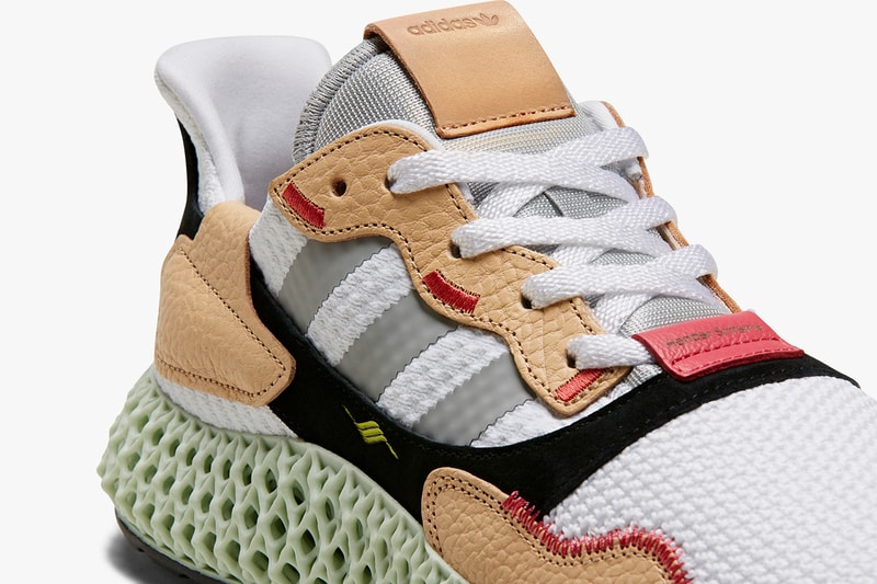 Hender Scheme x adidas Originals ZX 4000 4D Drop release date collaboration june 22 2019 leather 