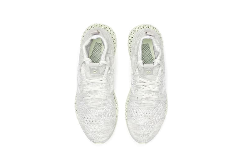 adidas Consortium Runner Mid 4D "White" Limited Edition Sneaker Drop Information Cop Now Release Light Oxygen Sole Unit Technology Futurecraft Primeknit Upper Continental Outsole Three Stripes