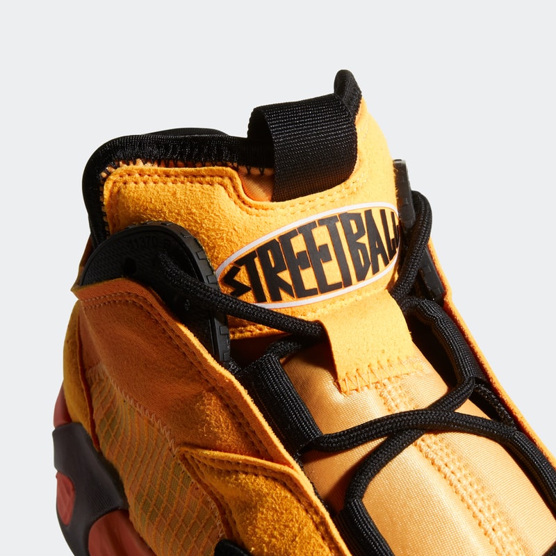 adidas Originals Streetball Shoes Flash/Solar Orange, Black EF9598 