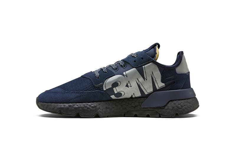 adidas Originals Nite Jogger 3M Scotchlite Reflective Material Pack BOOST Three Stripes Trefoil Logo Oversized Release Information Sneaker Drop Date Cop 