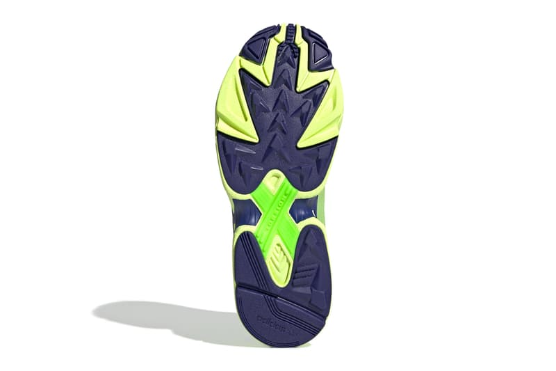 adidas originals yung 1 Core Black Hi Res Yellow Ftwr White Collegiate Royal Solar Green Real Purple vintage heritage footwear sportswear giant german mesh suede