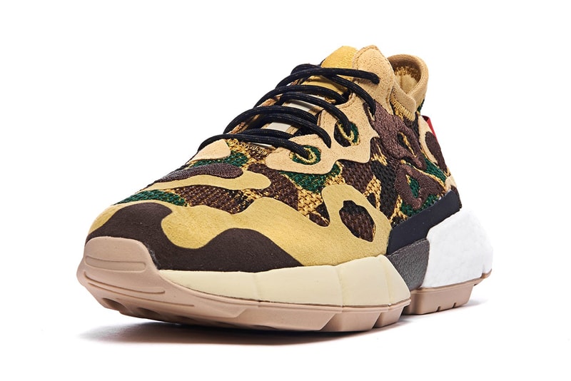 adidas pod pods32 pods sneaker pyrite yellow brown colorway release 