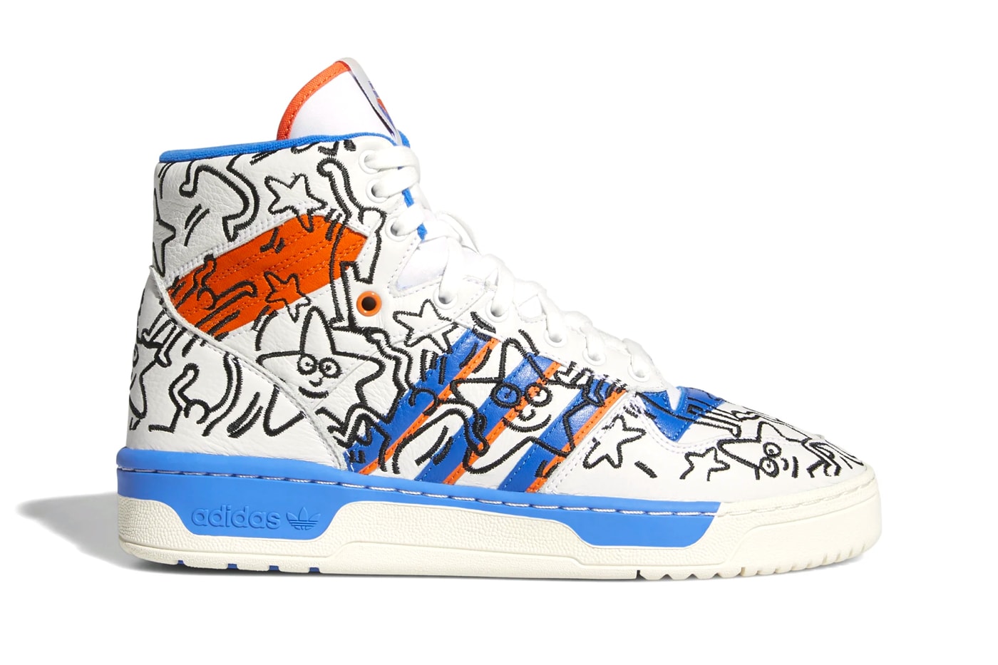 adidas Keith Haring Collaborative Capsule Info nizza rivalry hi stan smith sneakers graffiti pop art shoes 