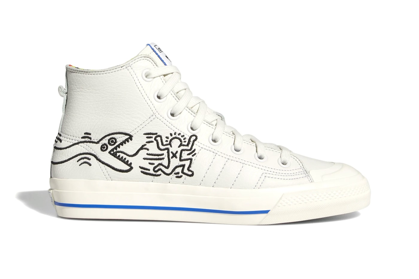 adidas Keith Haring Collaborative Capsule Info nizza rivalry hi stan smith sneakers graffiti pop art shoes