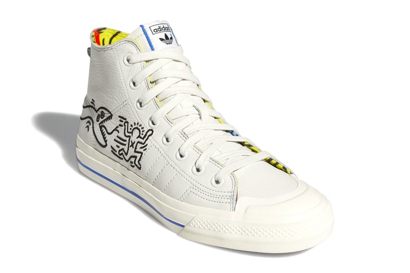 adidas Keith Haring Collaborative Capsule Info nizza rivalry hi stan smith sneakers graffiti pop art shoes 