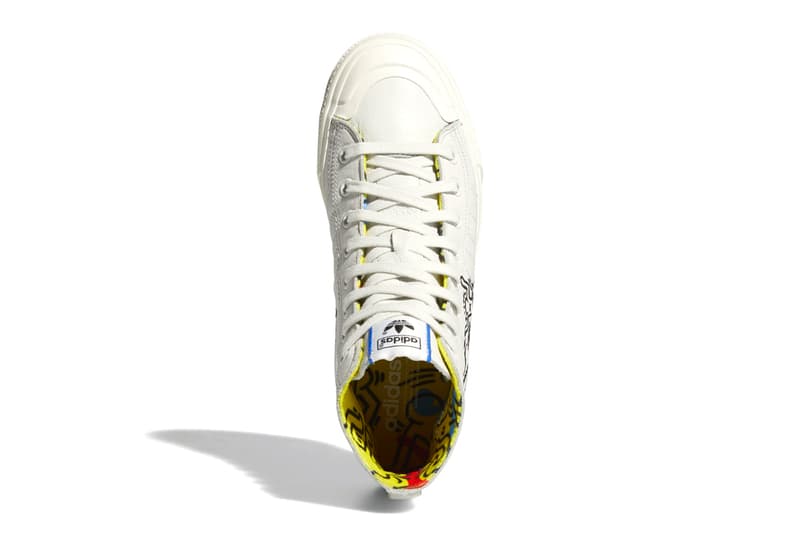 adidas Keith Haring Collaborative Capsule Info nizza rivalry hi stan smith sneakers graffiti pop art shoes