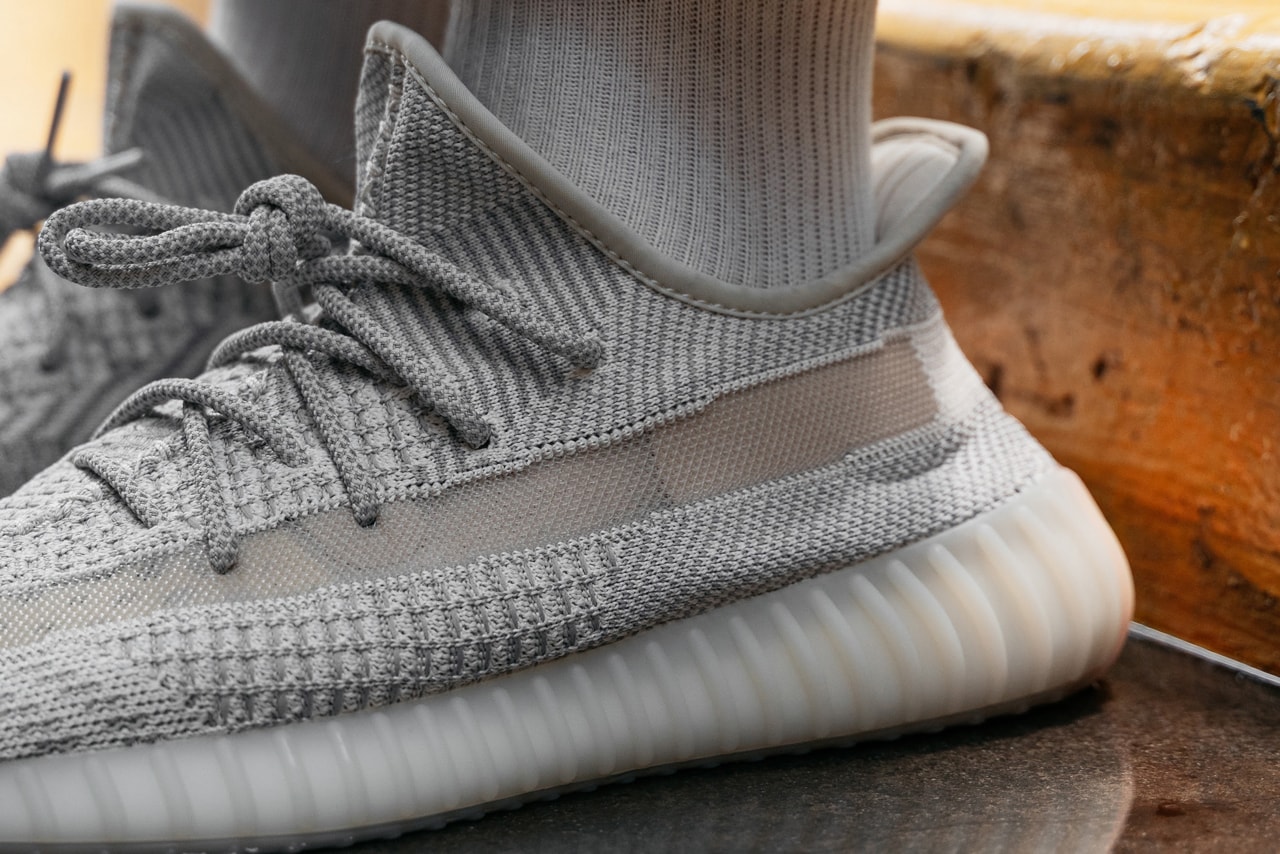 adidas YEEZY BOOST 350 V2 "Lundmark" On-Feet originals colorway reflective rf foot detail closer colorway look non