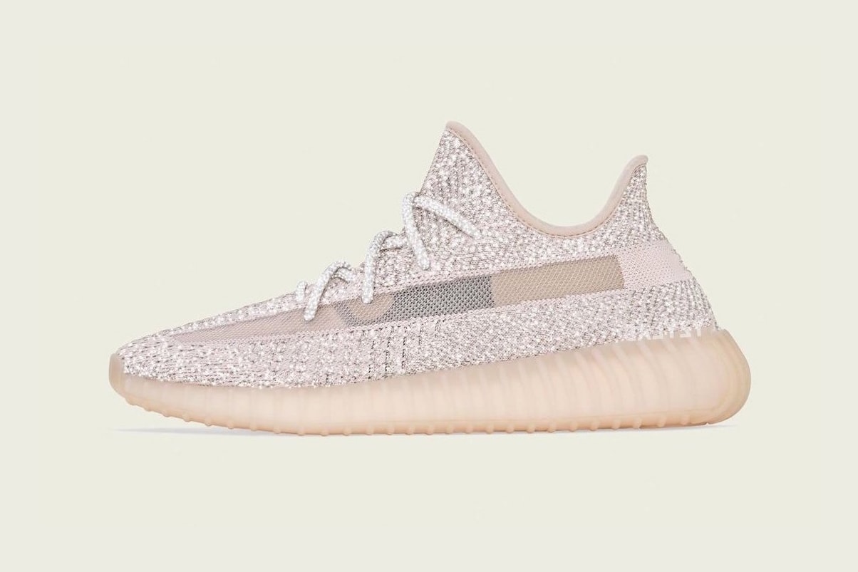 adidas YEEZY BOOST 350 V2 "Synth" & "Antlia" on StockX kanye west sneakers pink yellow reflective non-reflective 