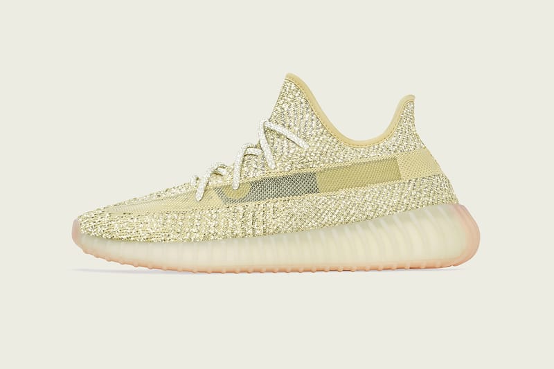 yeezy yellow reflective