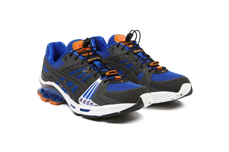 AFFIX x ASICS GEL KINSEI Sneaker Release Collaboration Drop Date Information Blue Black Orange Yellow Brown Red SOUND SYSTEM Paris Performance Stream Live 