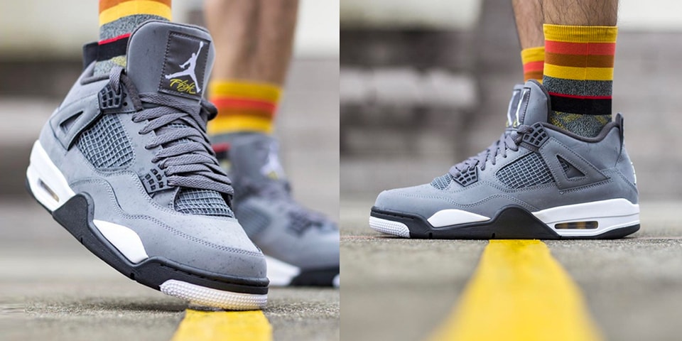 Air Jordan 4 Cool Grey On Foot Look Hypebeast Air Jordan 4 Cool Grey On Foot Look Hypebeast
