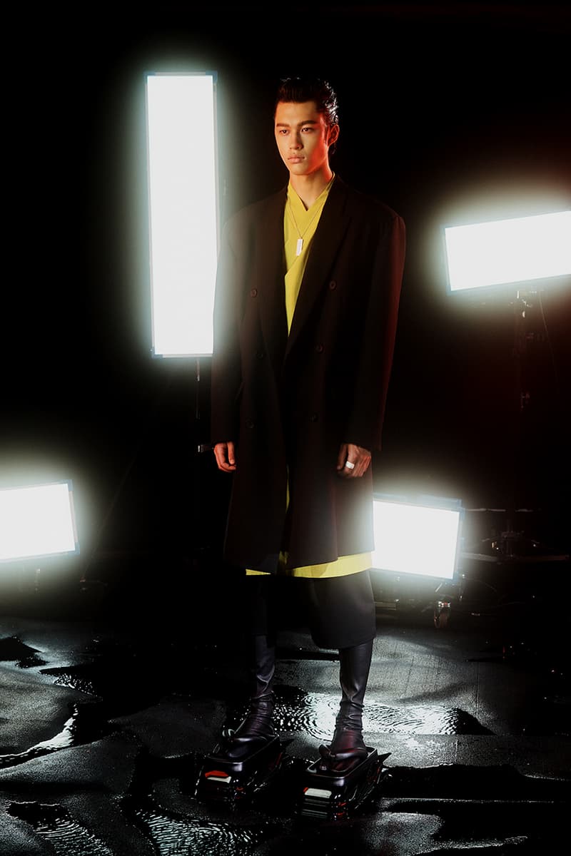 AMBUSH Spring/Summer 2020 SS20 Collection Mens Womens Lookbook Shots Paris Fashion Week Men's Release Yoon Ahn Designed Pieces Racing Automotive Theme Futuristic Sporting