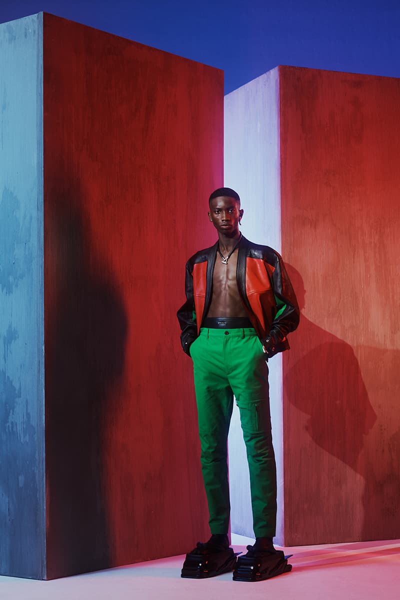 AMBUSH Spring/Summer 2020 SS20 Collection Mens Womens Lookbook Shots Paris Fashion Week Men's Release Yoon Ahn Designed Pieces Racing Automotive Theme Futuristic Sporting