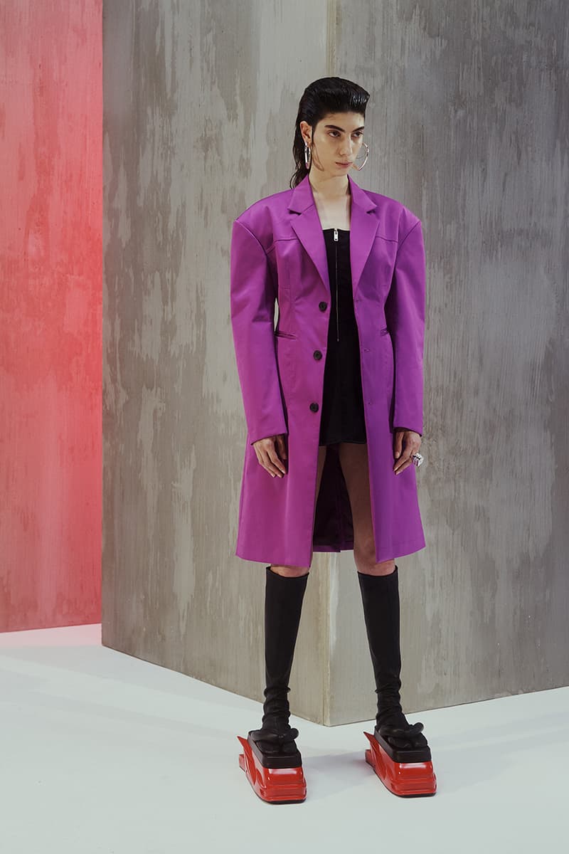 AMBUSH Spring/Summer 2020 SS20 Collection Mens Womens Lookbook Shots Paris Fashion Week Men's Release Yoon Ahn Designed Pieces Racing Automotive Theme Futuristic Sporting