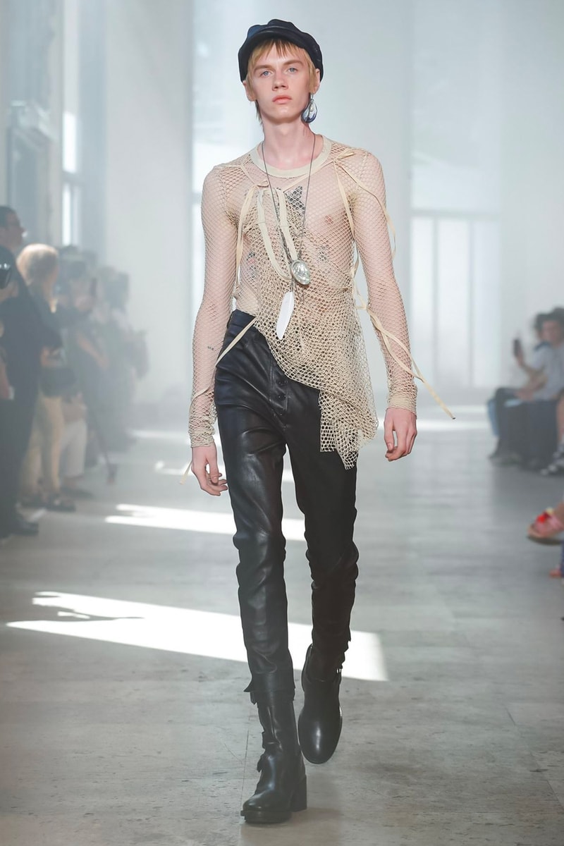 Ann Demeulemeester Spring Summer 2020 Collection sailor Antwerp Port North Sea stripes uniform dock worker seaside nautical naval maritime captain's coat jackets