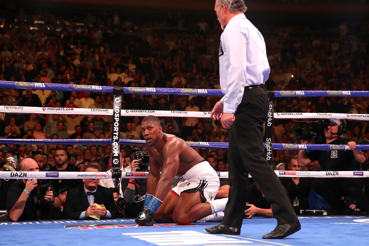 Anthony Joshua Andy Ruiz Jr. Immediate Rematch Clause Triggered unified heavyweight title Boxing