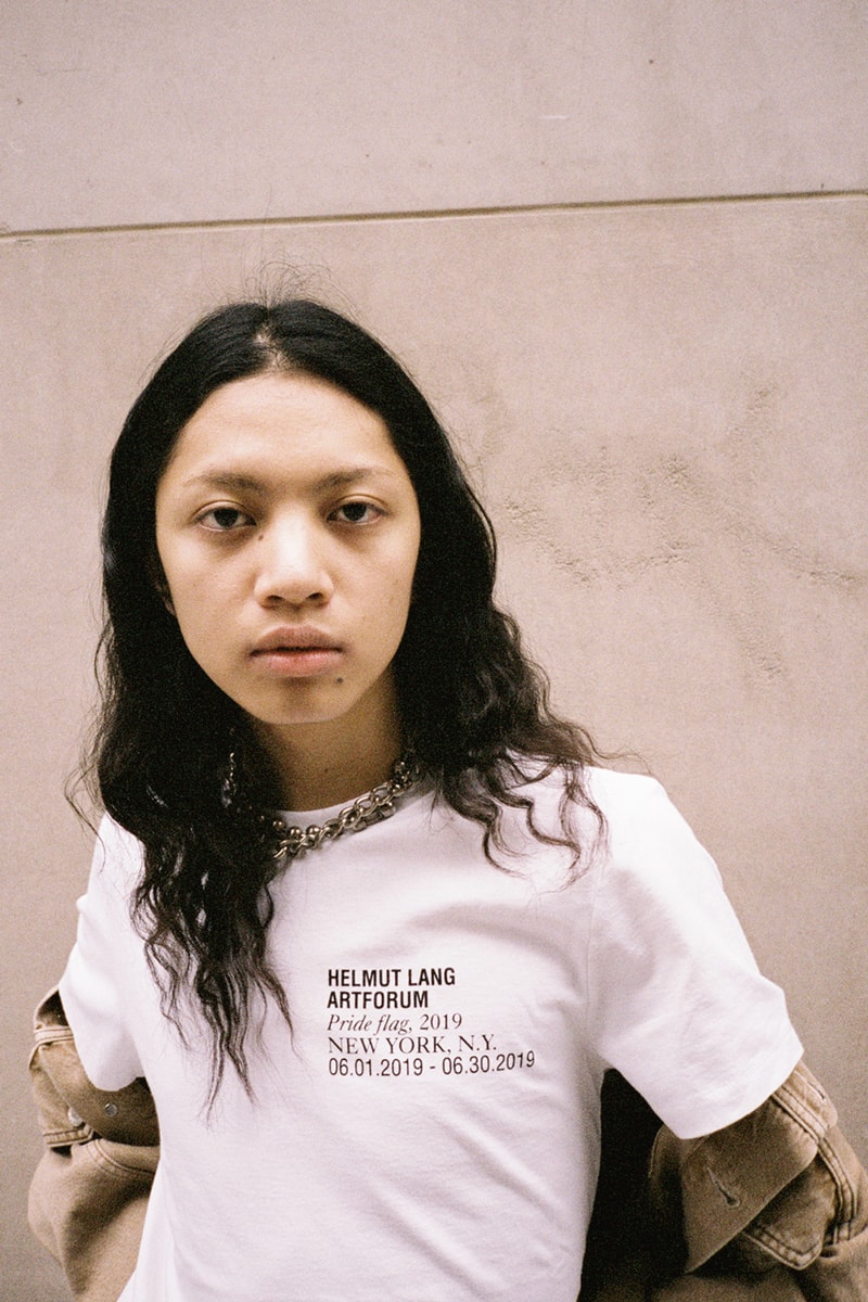 helmut lang artforum pride month 2019 capsule collection devan diaz noah carlos desi santiago jeremy oharris