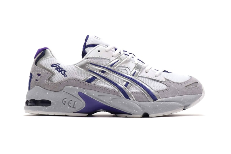 ASICS GEL-KAYANO 5 OG Gray Silver White Purple Release 