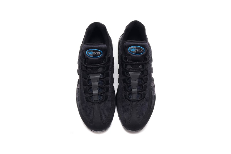 atmos x Nike Air Max 95 Exclusive Black Colorway collaboration release date info buy june 26 2019 imperial blue