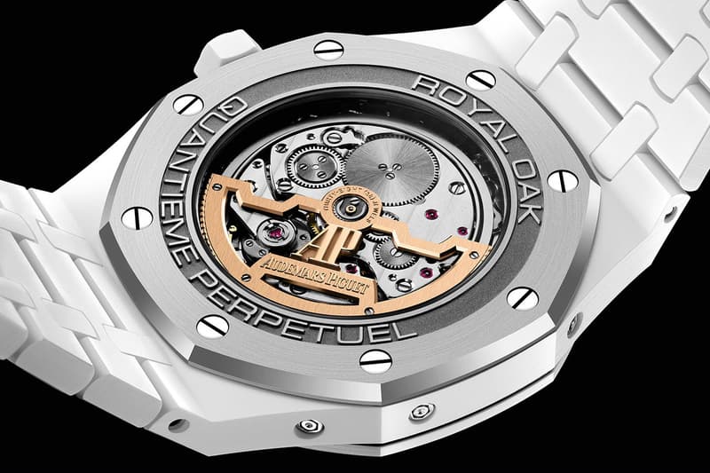 Audemars Piguet White Ceramic Royal Oak Perpetual Calendar