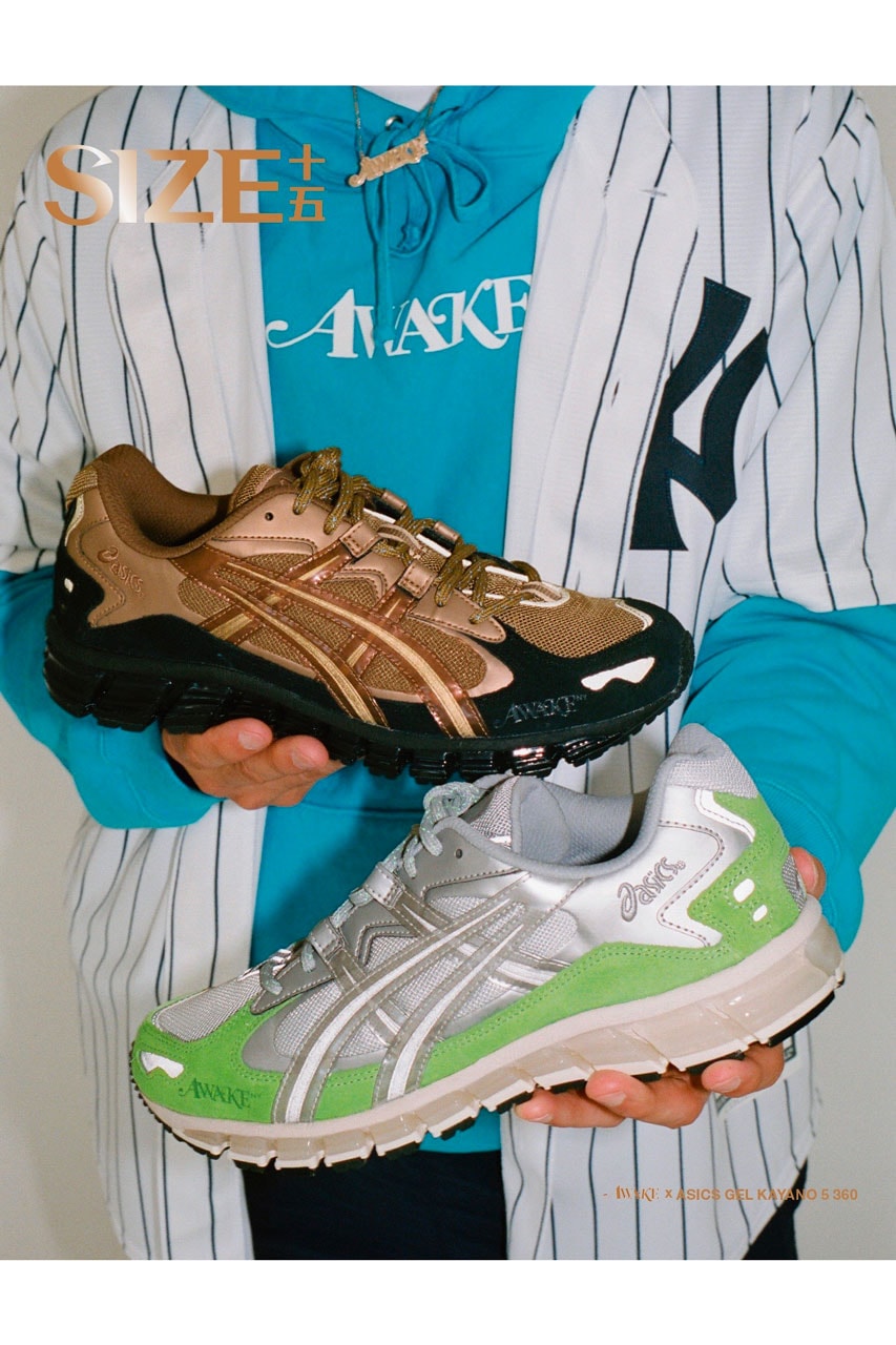 'SIZE' Interviews Angelo Baque of AWAKE NY asics gel collaboration 