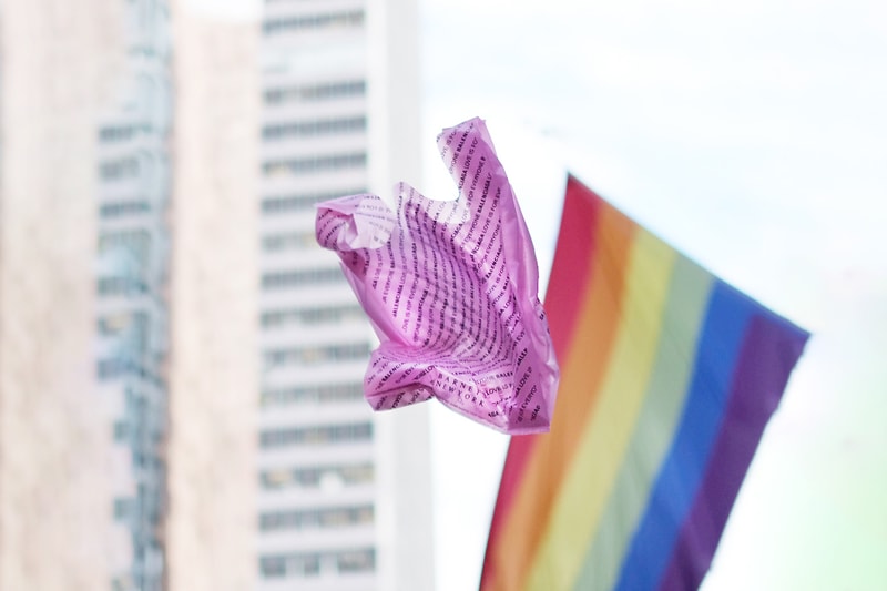 Balenciaga x Barneys Deli Bag World Pride Month 2019 LGBTQ + Plus Free Carrier New York Cassava Starch Eco Friendly Biodegradable Compostable 