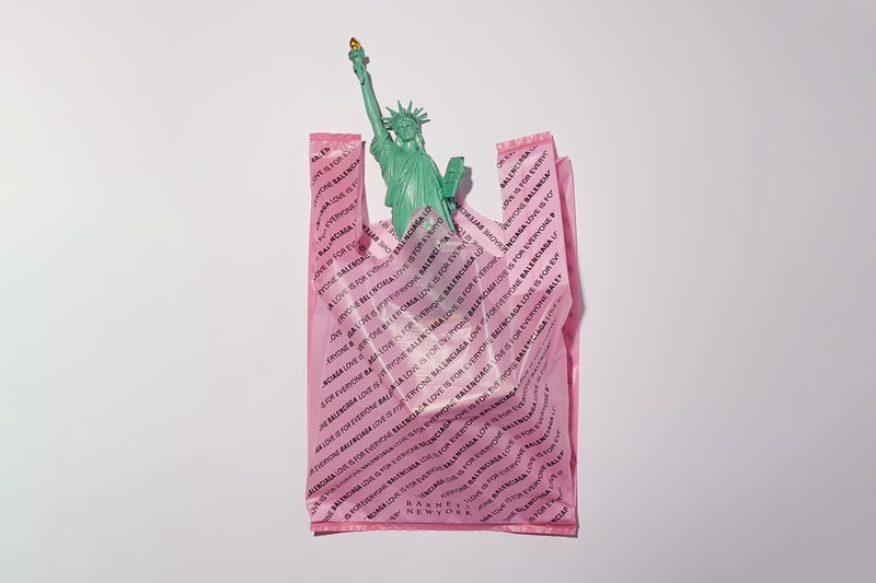 Balenciaga x Barneys Deli Bag World Pride Month 2019 LGBTQ + Plus Free Carrier New York Cassava Starch Eco Friendly Biodegradable Compostable 