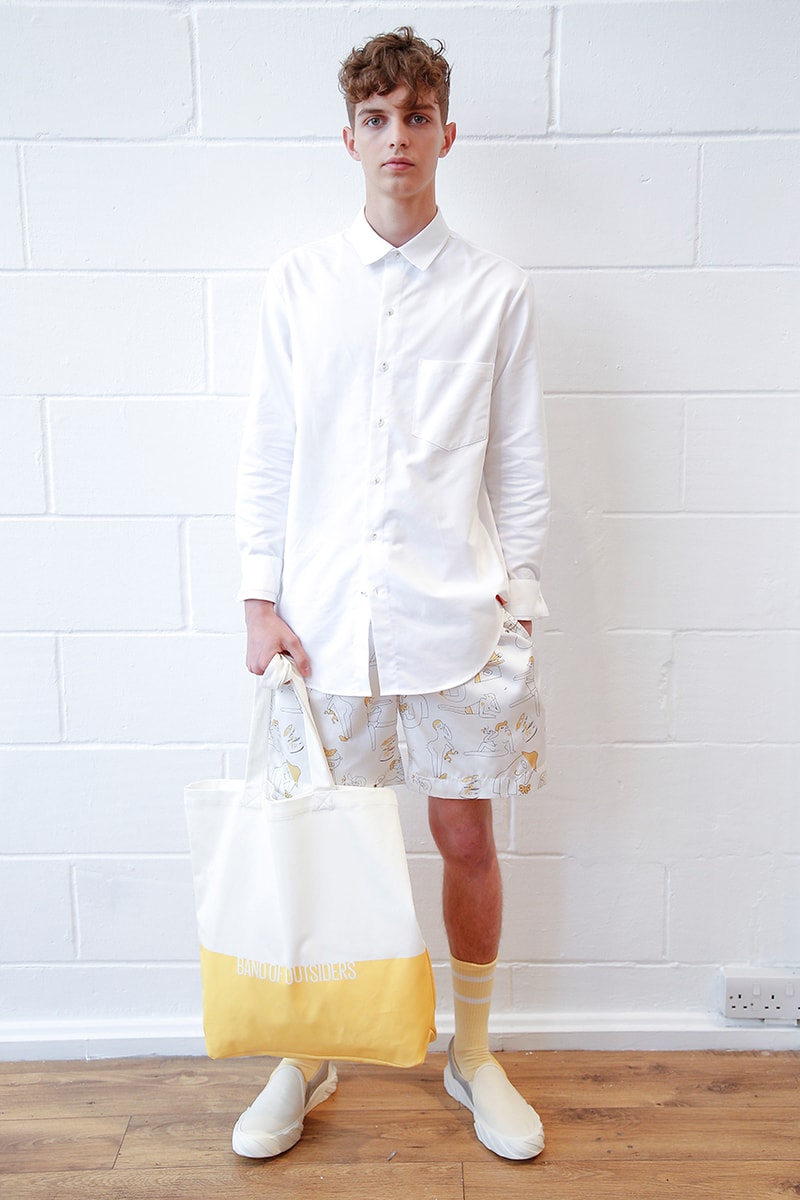 Band of Outsiders Spring/Summer 2020 SS20 Collection Lookbook Age Official Footwear Collaboration Korean Brand London Based Label Menswear This is Amit Greenberg