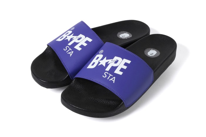 BAPE Drops Colorful BAPESTA Slides for the Summer Season
