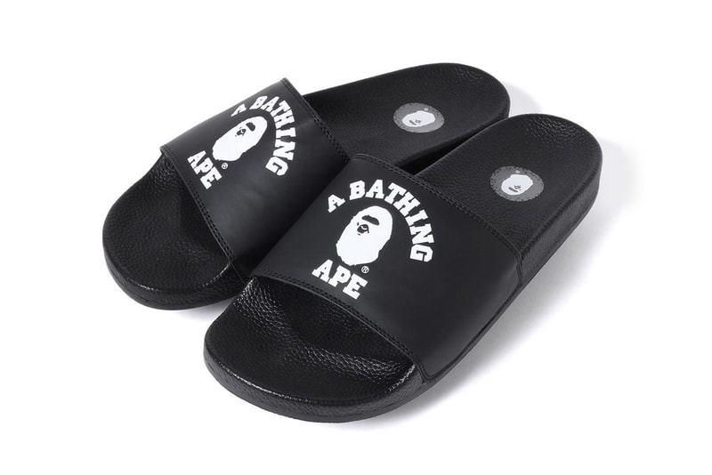 BAPE BAPESTA Slides SS19 Release spring summer 2019 college slides sandals a bathing ape blue red purple black white ape head 