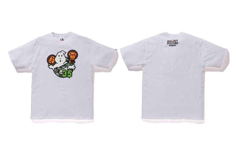 Ghostbusters x BAPE 35th Anniversary Capsule a bathing ape slimer lookbooks killy baby milo