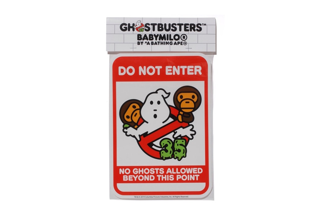 Ghostbusters x BAPE 35th Anniversary Capsule a bathing ape slimer lookbooks killy baby milo