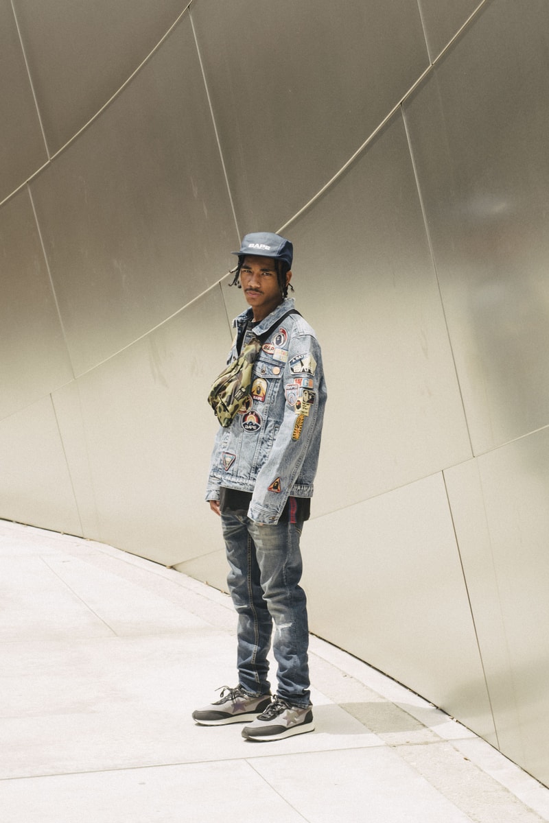 BAPE “THE RETURN OF ICARUS” SS20 Collection a bathing ape lookbooks denim tees t-shirts patch works patches 