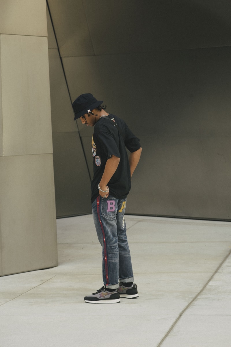 BAPE “THE RETURN OF ICARUS” SS20 Collection a bathing ape lookbooks denim tees t-shirts patch works patches 