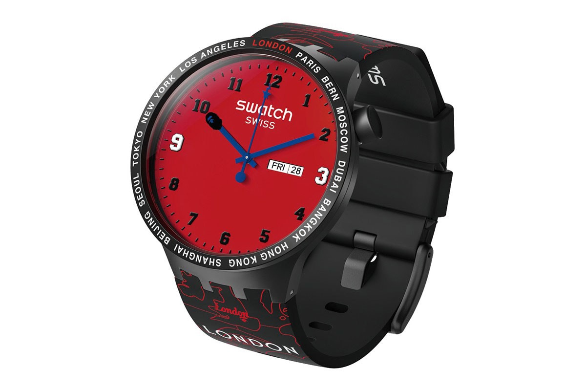 BAPE x Swatch Collaboration, Pre-Release Event Recap watches timepiece colorway city london new york berlin international first camo pattern 1993 june 15 2019 buy