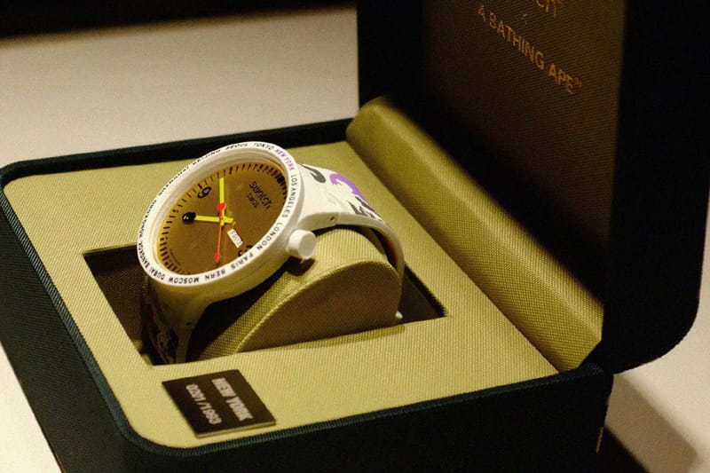 swatch bape release