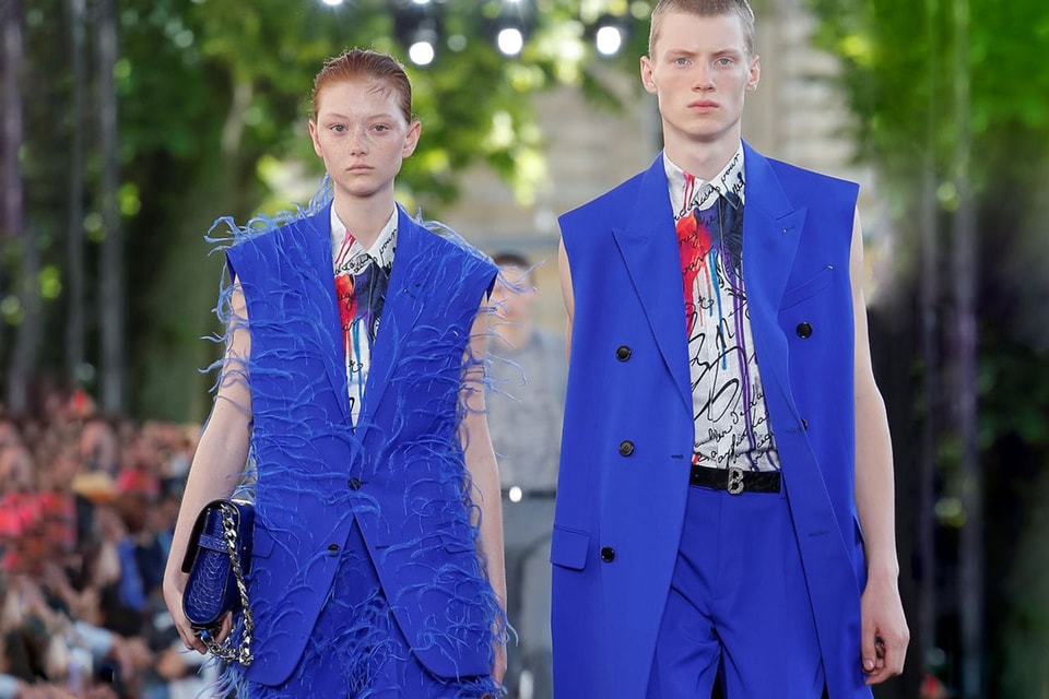 Louis Vuitton - Leather Accent Denim Jacket - China Blue - Women - Size: 36 - Luxury
