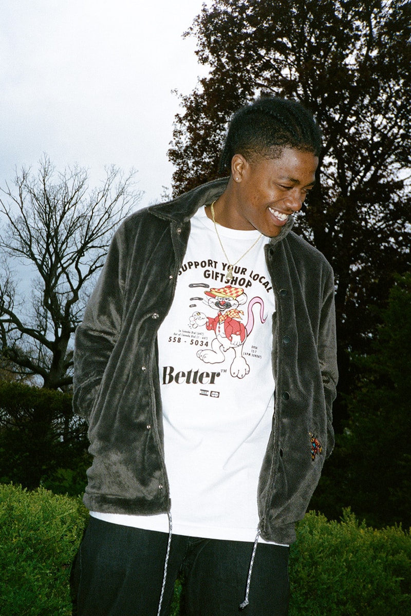 Better™️ Gift Shop Electro Magnetic 2019 Capsule Nick Atkins collection coach jacket rug toronto new york ginza dsm dover street market 