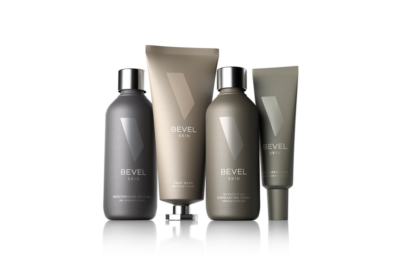 Bevel Introduces Skincare Line For Men of Color Moisturizing Face Gel, Spot Corrector 10% Glycolic Acid Exfoliating Toner Face Wash black latin asian hyperpigmentation, inflammation, dullness and uneven skin tone  
