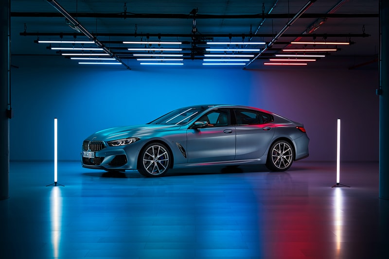 BMW 8 Series Gran Coupe M850i 4 Door Car German Automotive Design Range Leading Luxury £100,000 GBP 526bhp twin-turbo engine 4WD petrol V8 0-60MPH 3.9 seconds