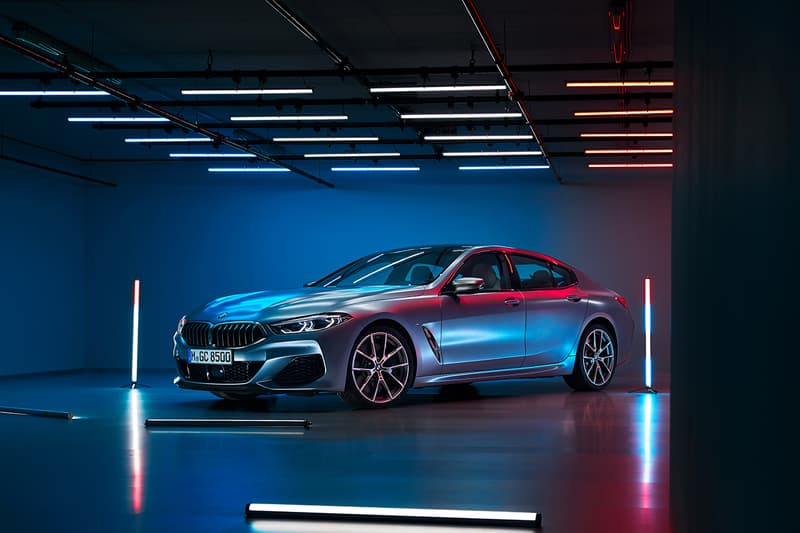 BMW 8 Series Gran Coupe M850i 4 Door Car German Automotive Design Range Leading Luxury £100,000 GBP 526bhp twin-turbo engine 4WD petrol V8 0-60MPH 3.9 seconds