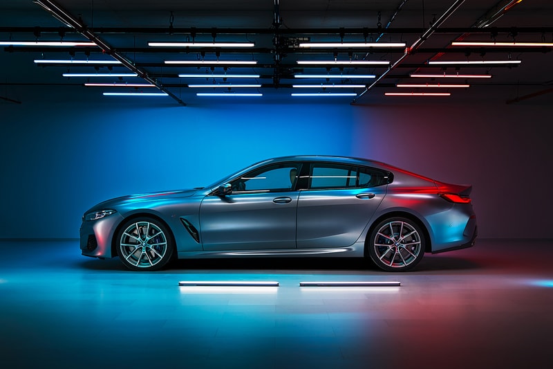 BMW 8 Series Gran Coupe M850i 4 Door Car German Automotive Design Range Leading Luxury £100,000 GBP 526bhp twin-turbo engine 4WD petrol V8 0-60MPH 3.9 seconds