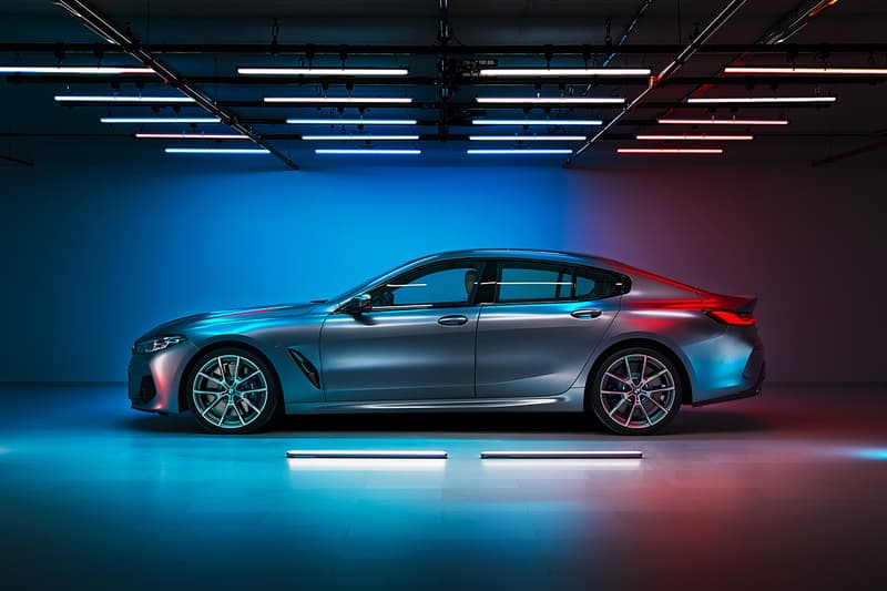 BMW 8 Series Gran Coupe M850i 4 Door Car German Automotive Design Range Leading Luxury £100,000 GBP 526bhp twin-turbo engine 4WD petrol V8 0-60MPH 3.9 seconds
