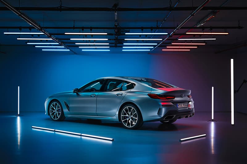 BMW 8 Series Gran Coupe M850i 4 Door Car German Automotive Design Range Leading Luxury £100,000 GBP 526bhp twin-turbo engine 4WD petrol V8 0-60MPH 3.9 seconds