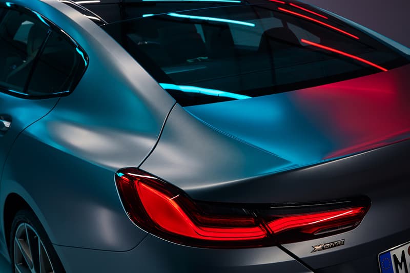 BMW 8 Series Gran Coupe M850i 4 Door Car German Automotive Design Range Leading Luxury £100,000 GBP 526bhp twin-turbo engine 4WD petrol V8 0-60MPH 3.9 seconds